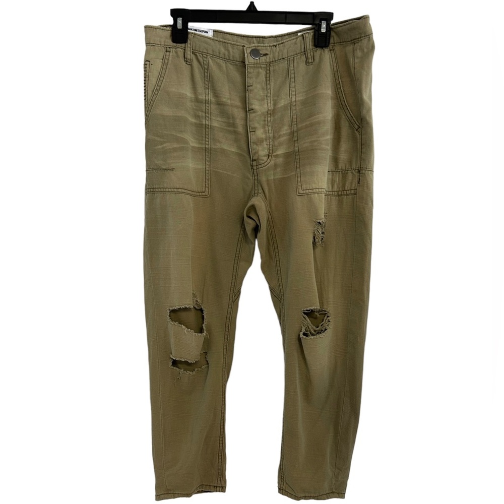 Man X One Teaspoon Mr‎ Browns Militaire Ripped Pants Mens Size 33.